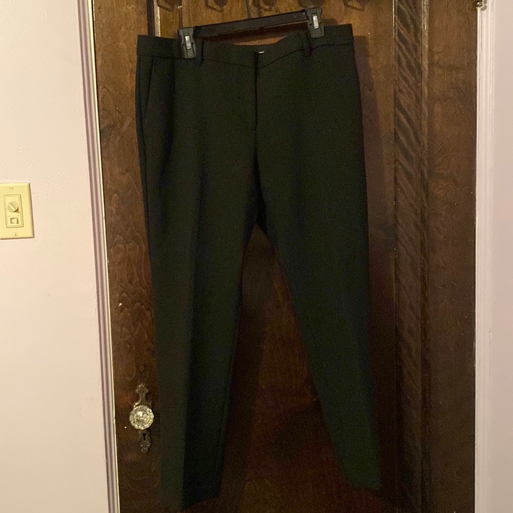 Ann Taylor, Black Work Pants, Size 14 Petite